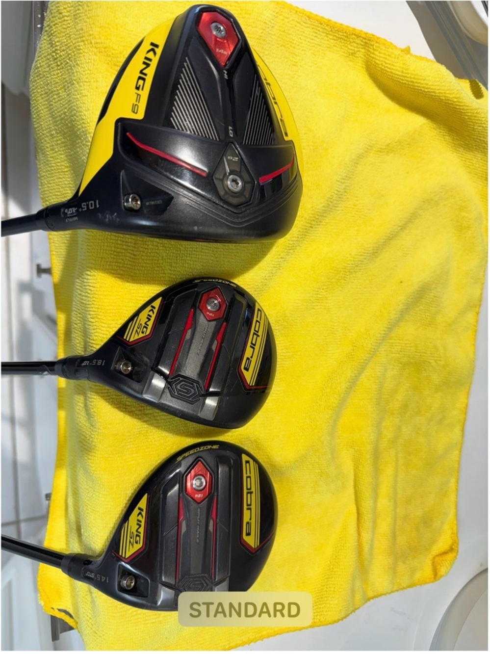 Cobra King F9 Speed Zone Woods 
2019 Highly Rated - Driver, 3 & 5 Woods